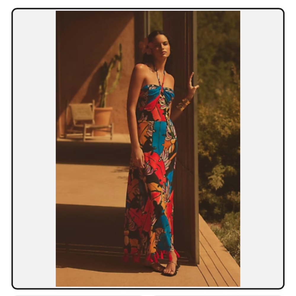 NWT Farm Rio x Anthropologie coverup Sz. lg